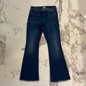 Mother Flare Jeans - The Weekender Fray